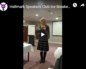 Julie Miller - Toastmasters International Ice breaker Speech Video Youtube